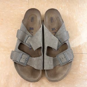 Suede Birkenstocks